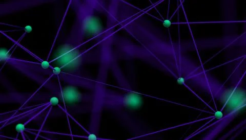 Abstract 3D Rendering of Modern Background. Stock-Illustration