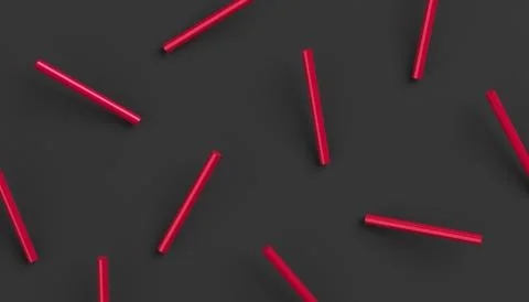 Abstract 3D Rendering. Modern Background. Illustrazione stock