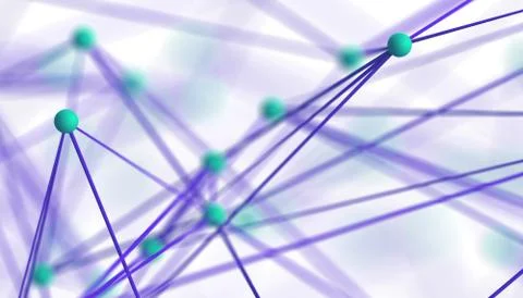 Abstract 3D Rendering of Modern Background. Illustrazione stock