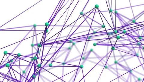 Abstract 3D Rendering of Modern Background. Illustrazione stock