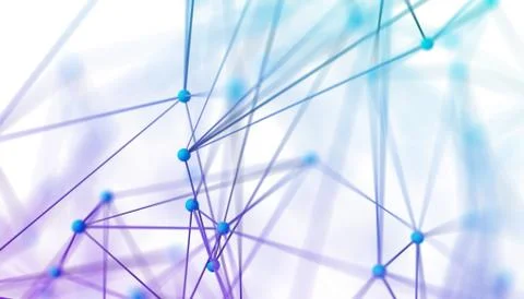 Abstract 3D Rendering of Modern Background. Stock Illustration