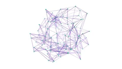 Abstract 3D Rendering of Modern Background. Illustrazione stock