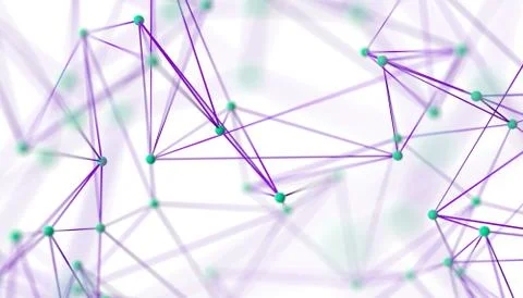 Abstract 3D Rendering of Modern Background. Stock-Illustration