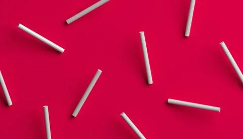 Abstract 3D Rendering. Modern Background. Illustrazione stock