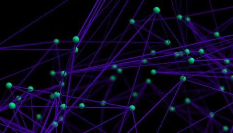 Abstract 3D Rendering of Modern Background. Illustrazione stock