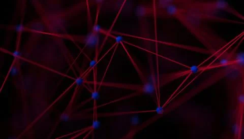 Abstract 3D Rendering of Modern Background. Stock-Illustration