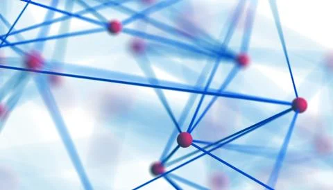 Abstract 3D Rendering of Modern Background. Stock Illustration