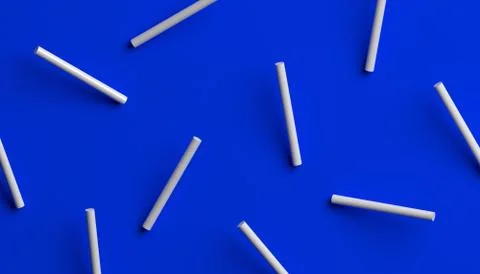 Abstract 3D Rendering. Modern Background. Stock Illustration