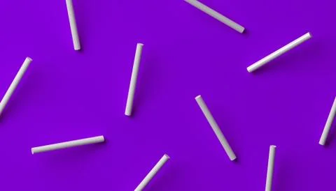 Abstract 3D Rendering. Modern Background. Illustrazione stock