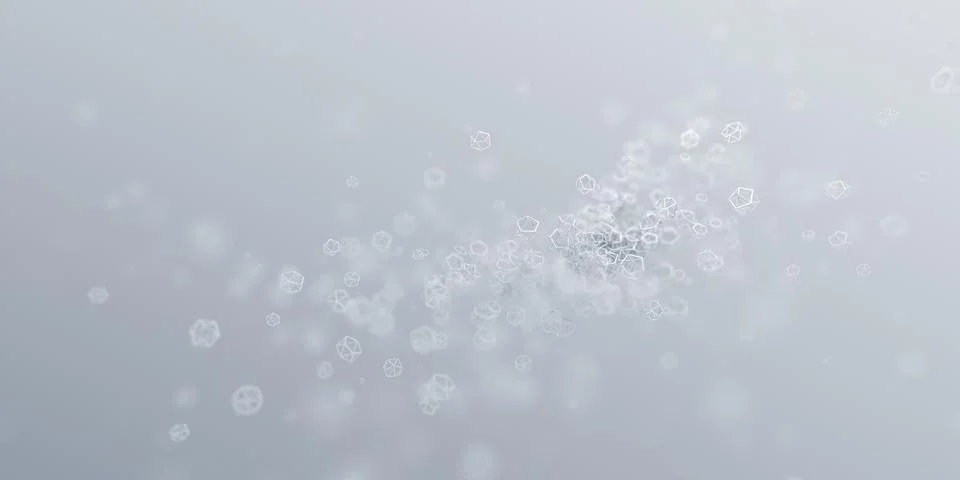 Abstract 3D Rendering of a Modern Background Stock Illustration