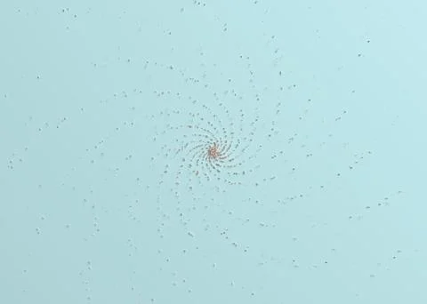 Abstract 3D Rendering of a Modern Background Stock Illustration