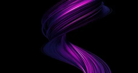 Abstract 3D Rendering of a Modern Shape Stock-Illustration