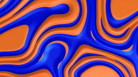 Abstract 3d rendering of seamless looped smooth surface colorful animation 스톡 동영상 119466264