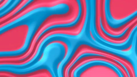 Abstract 3d rendering of seamless looped smooth surface colorful animation 스톡 동영상 119468383