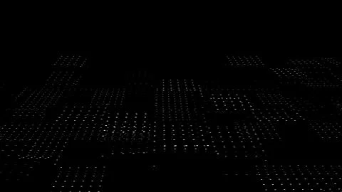 Abstract 3d rendering of seamless looped animation. Modern background design. Ilustração Stock
