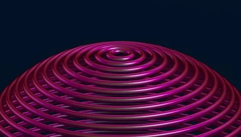 Abstract 3D Rendering of the Sphere Stock-Illustration