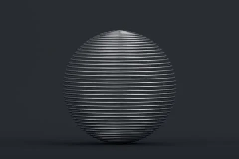 Abstract 3D Rendering of the Sphere Stock Illustration