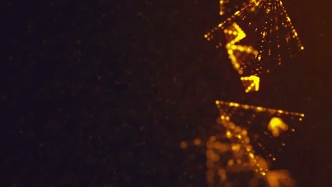 Abstract 3d rendering. triangle abstraction 스톡 동영상 81482076