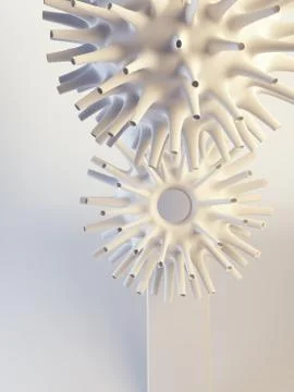 Abstract 3d shape Stock Illustration