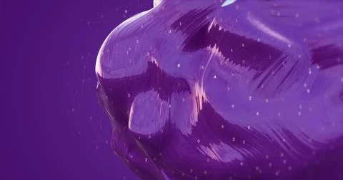 Abstract 3D Shape With Numbers Stock-Illustration