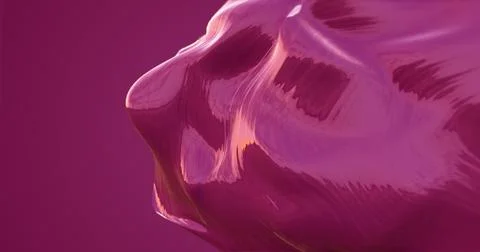 Abstract 3D Shape With Numbers 스톡 일러스트