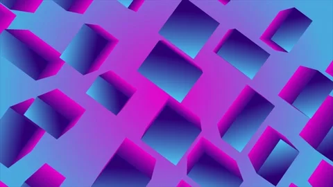 Abstract 3D Shapes Background Animation.... | Stock Video | Pond5