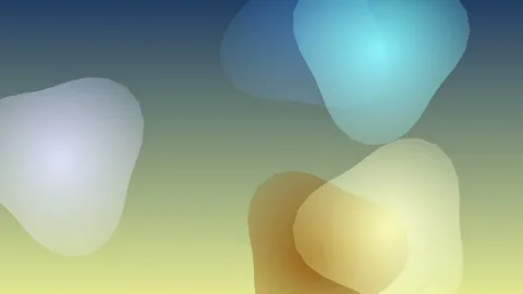 Abstract 3D Shapes with Gradient Background. Stock Footage 329927165
