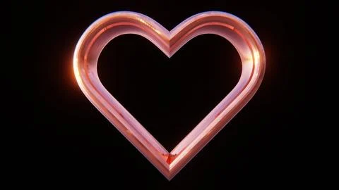 Abstract 3D shiny disco mosaic heart valentine disco ball glitter club retro Stock Illustration