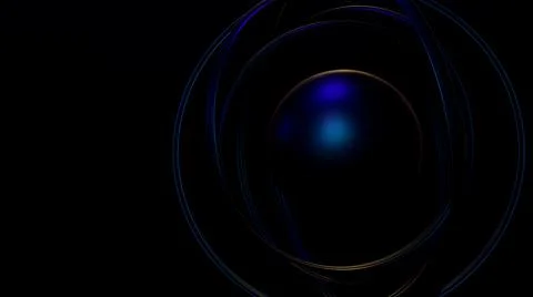 Abstract 3d Spheres Three Dimensional PurpleBlue Iillustration Background Wal Иллюстрация