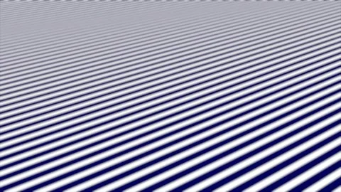 Abstract 3D Striped Floor Perspective Moving 4K Seamless Loop Video stock 334027658
