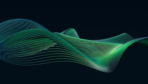 Abstract 3D Surface Stock-Illustration