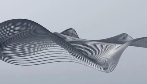 Abstract 3D Surface Illustrazione stock