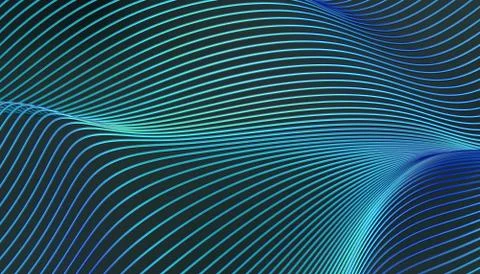 Abstract 3D Surface Illustrazione stock