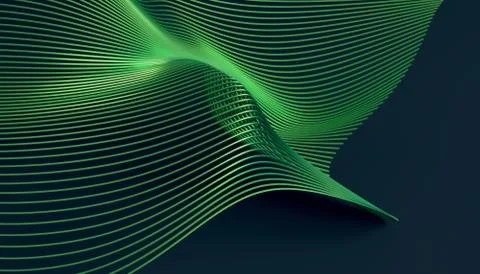Abstract 3D Surface Illustrazione stock