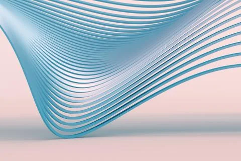 Abstract 3D Surface Illustrazione stock