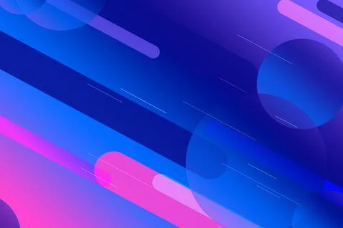 Abstract 3D tech background featuring cyan and magenta gradients, transluce.. Illustrazione stock