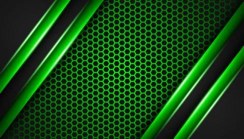 Abstract 3D technology background overlapping layers in space. Modern templ.. Stock Illustration