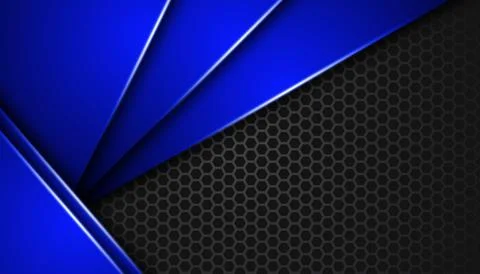 Abstract 3D technology background overlapping layers in space. Modern templ.. イラスト素材