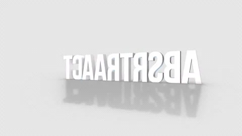 Abstract 3D Text spinning on an orange background. Looped video.4K Stockbeeldmateriaal 276482633