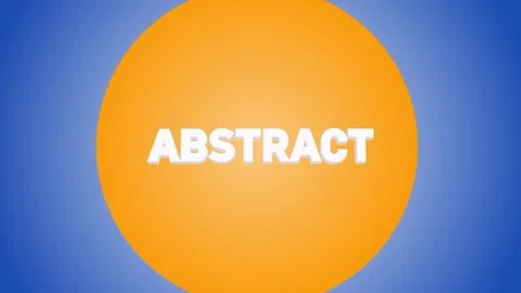 ABSTRACT 3D Text Transition 4K Видео 271131479