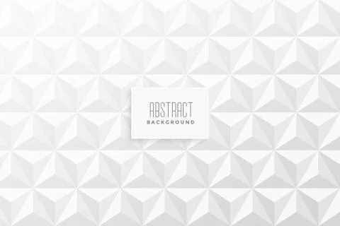 Abstract 3d triangle shape pattern background Stock Illustration