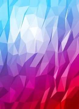 Abstract 3d triangle vector background.. Stock Illustration
