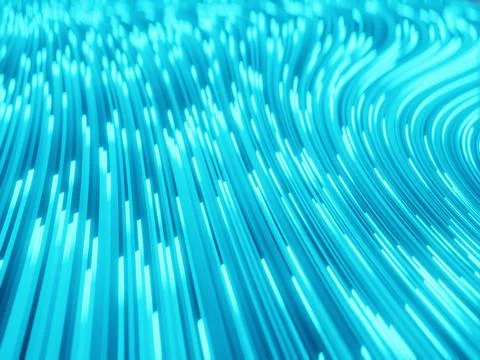 Abstract 3D visualization of a geometric low-poly surface.3d rendering illust Illustrazione stock