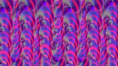 Abstract 3D Vortex Noise.4K Stock Footage 271229602