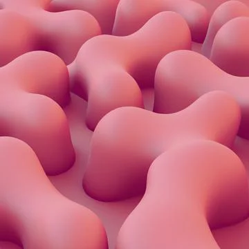 Abstract 3d waves texture for decoration Stock Illustration