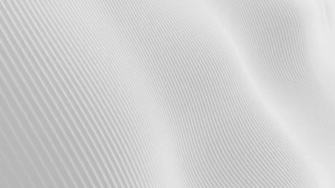 Abstract 3D Wavy Background with Parallel Line Texture Stock Footage 347881682