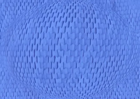 Abstract 3d weave pattern in shades of blue Stock Illustration