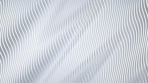 Abstract 3d white curve wavy lines texture.  Seamless  ?motion for design b.. 動画素材 336488526