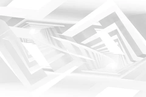 Abstract 3d white digital graphic background Stock Illustration