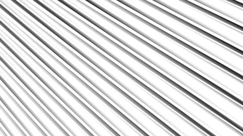 Abstract 3d white lines motion pattern seamless loop animation Stockbeeldmateriaal 340585241